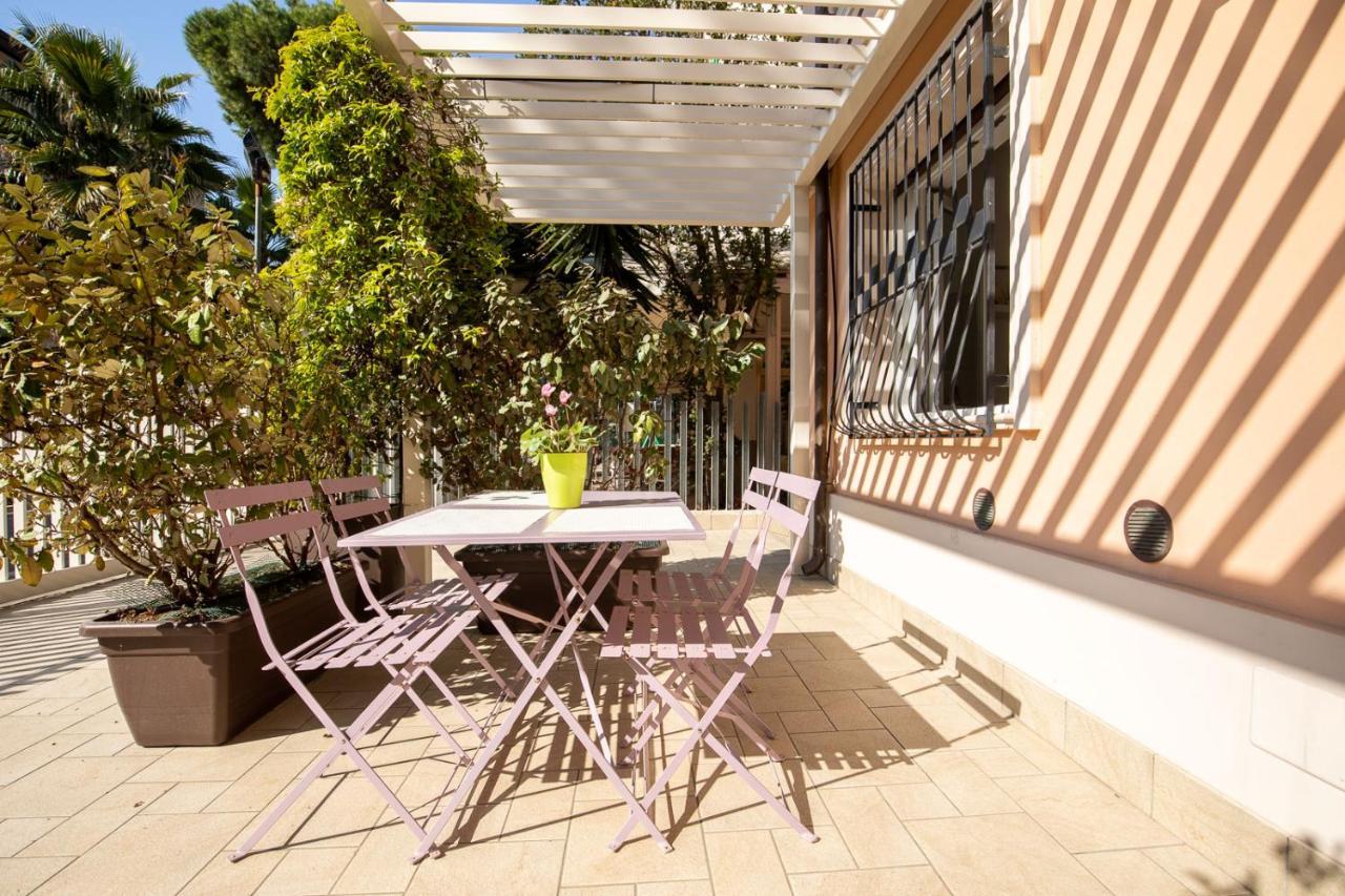 Bilocale Con Giardino A 200Mt Dal Mare - Homeunity Rimini Eksteriør bilde