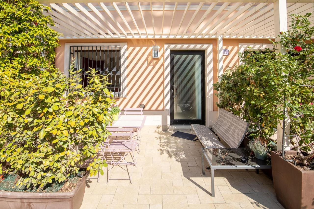 Bilocale Con Giardino A 200Mt Dal Mare - Homeunity Rimini Eksteriør bilde