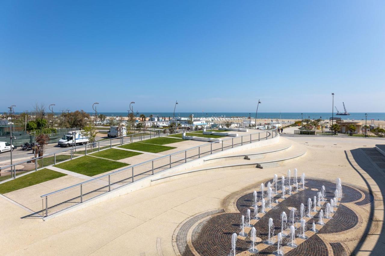 Bilocale Con Giardino A 200Mt Dal Mare - Homeunity Rimini Eksteriør bilde
